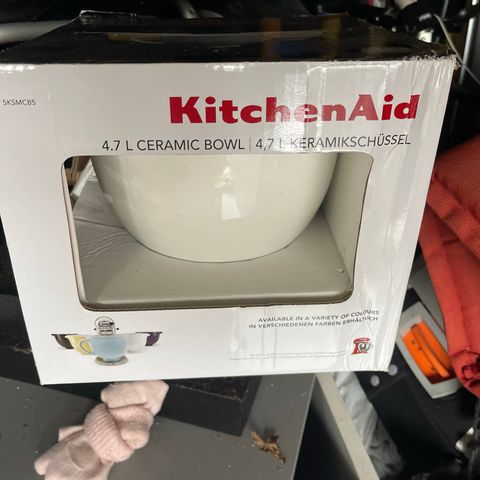 Ny 4,7 liter bolle til kitchen aid