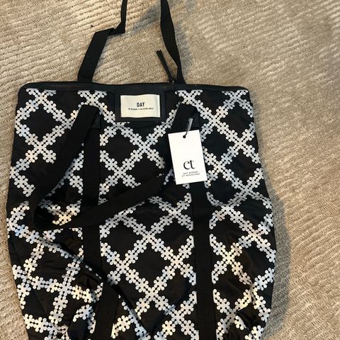 Ubrukt/ny! Lekker Day Birger et Milkkelsen tote veske med reflektive print