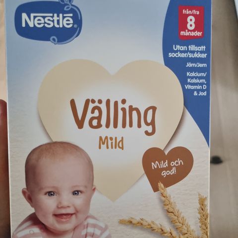 Velling til baby 8mnd