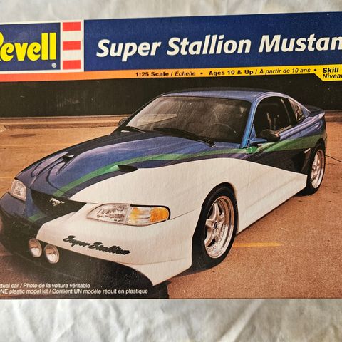 #83.  1998 Mustang Super Stallion plastbyggesett