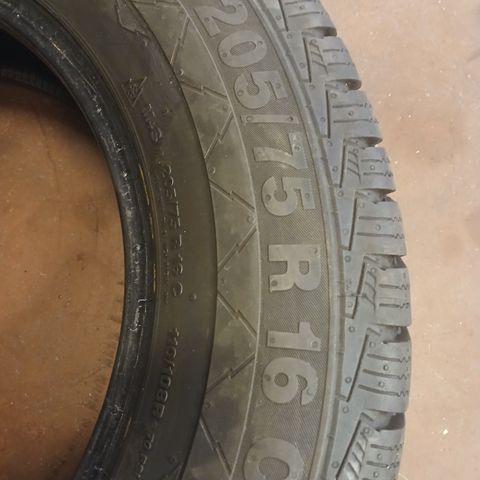 6 stk dekk 205/75 R 16 C