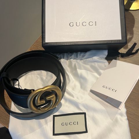 Gucci belte / m kvittering