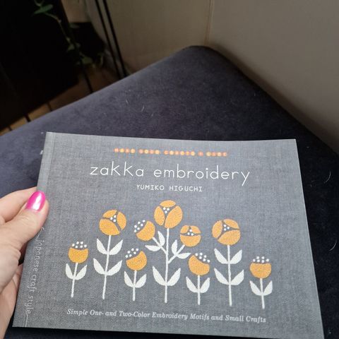 Bok om brodering: Zakka embroidery av Yumiko Higuchi