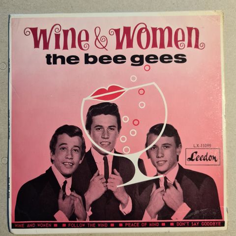 BEE GEES  -  WINE & WOMEN (EP)