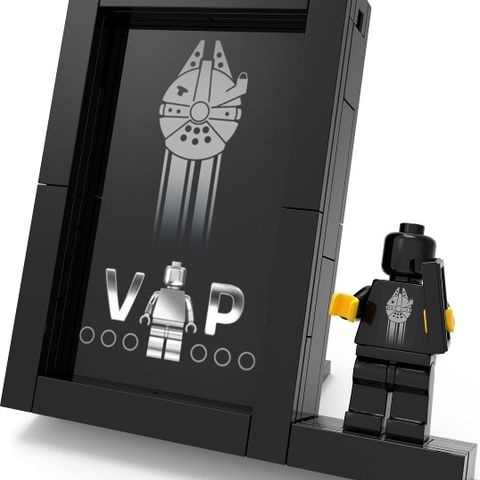 Ny Lego Star Wars Black VIP frame - uåpnet