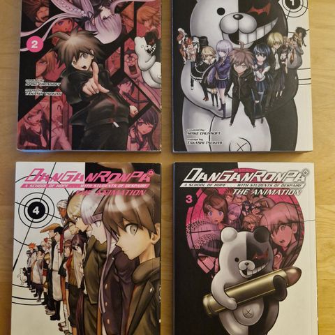 Danganronpa The Animation, manga