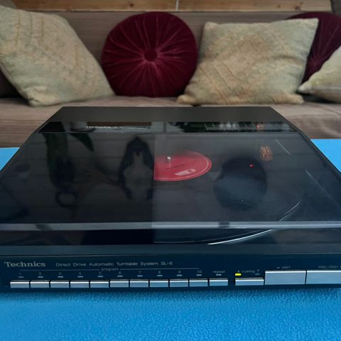 Technics SL-6 direct drive. Ny stift