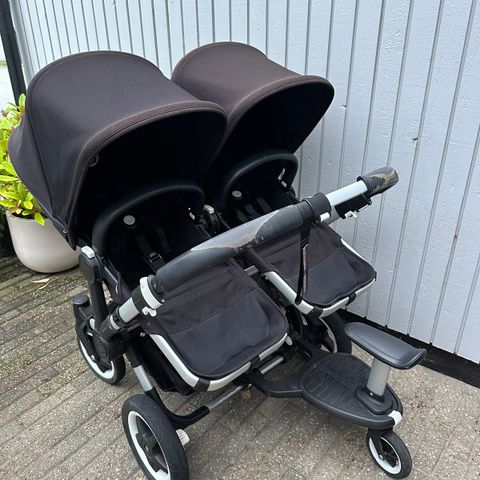 Bugaboo donkey tvilling/søskenvogn