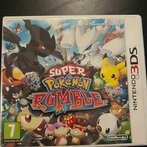 Nintendo 3DS Super Pokemon Rumble