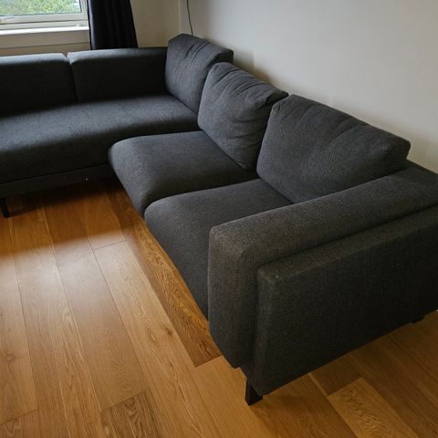 Hjørnesofa - ikea Nockeby