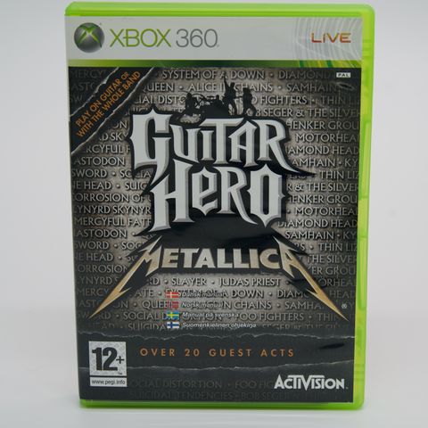 Guitar Hero Metallica for Xbox 360