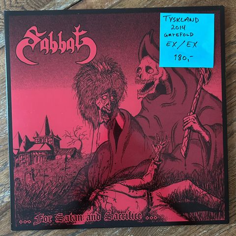 Sabbat (Japan), Power From Hell, Pentagram og Venom LP-er selges