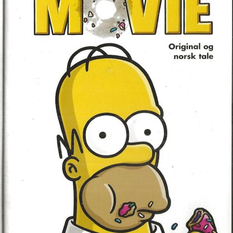 The Simpsons Movie . original og norsk tale