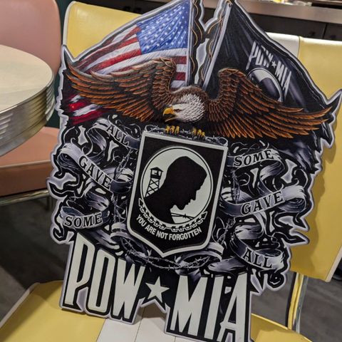 Pow Mia skilt