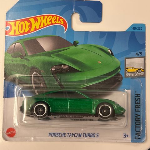 Hot Wheels Porsche Taycan Turbo S - FACTORY FRESH - HKJ31