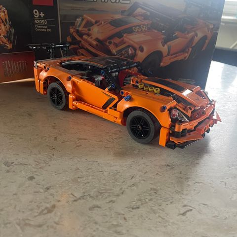 Ferdig bygget Chevrolet Corvette ZR1 Lego