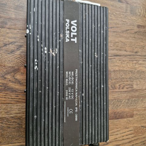 Omformer 12v 230v 2000w