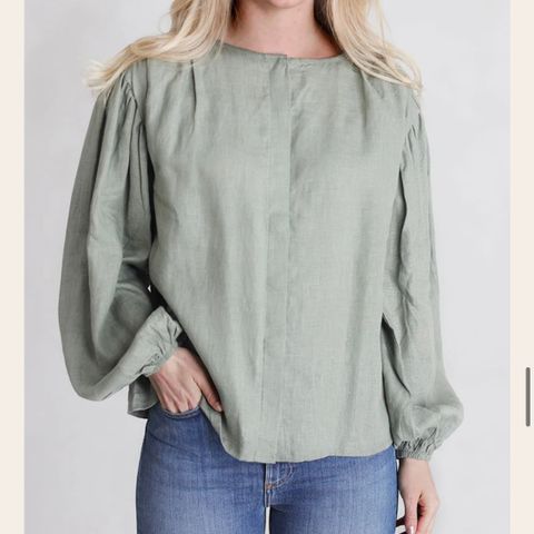 Alice Linen Shirt frå Ella&il