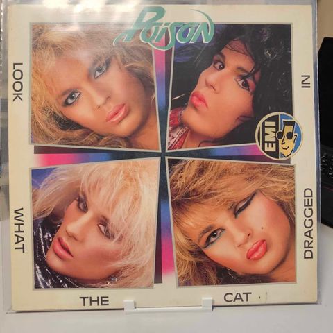 Poison – Look What The Cat Dragged In   Vinyl LP