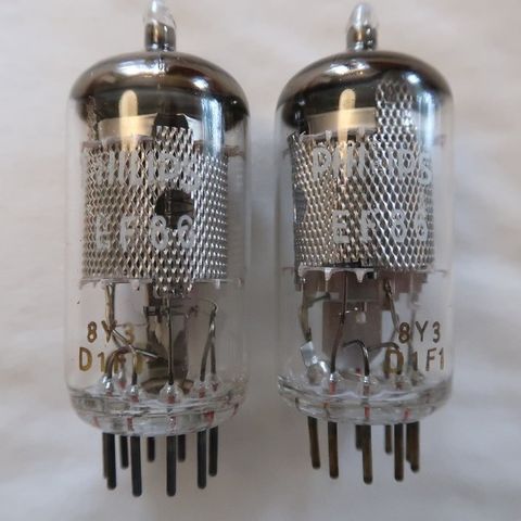 Radiorør: Philips EF-86 (ubrukte)