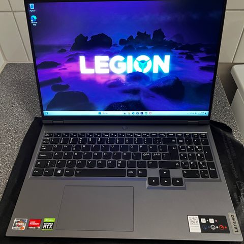 Ny Gaming Lenovo legion 5 Pro R7 RTX 3060 med kvittering