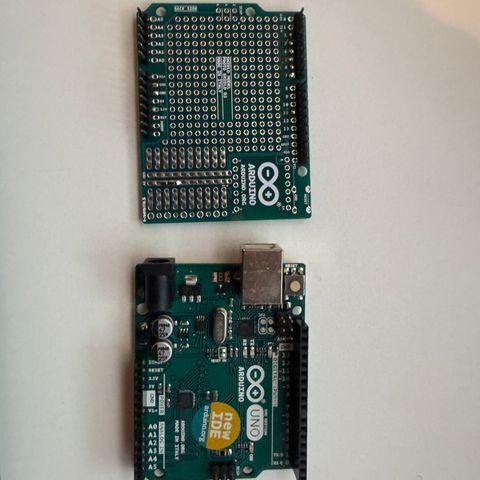 Arduino uno med proto shield