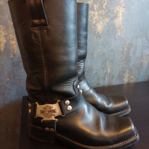 Harley Davidson boots og belte