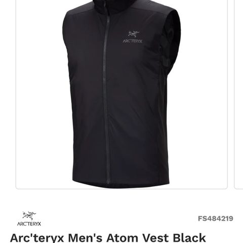 Arc'teryx Men's Atom LT Vest Black (XL)