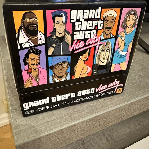 GTA Vice City Official soundtrack box set