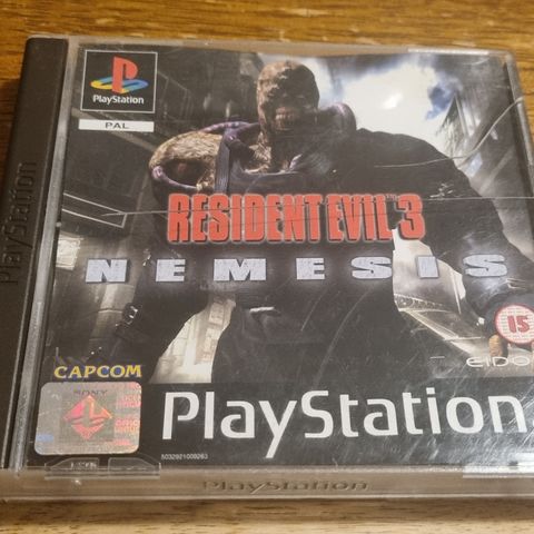 Resident Evil 3 Nemesis PS1