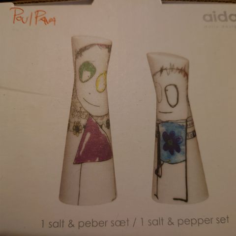 Poul Pava salt og pepper-sett