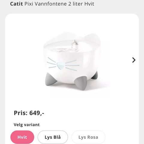 Catit Pixi Vannfontene til katt