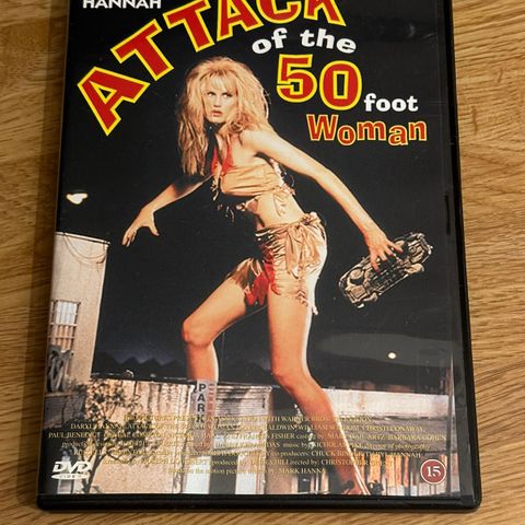 Attack of the 50 Foot Woman (DVD) Norsk tekst