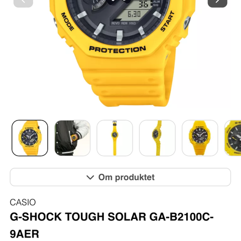 G-SHOCK TOUGH SOLAR GA-B2100C-9AER Bluetooth