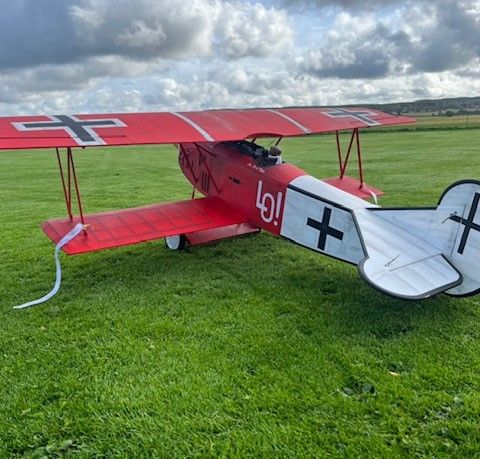 Reservert - Hangar 9 Fokker D.VII 30-60cc