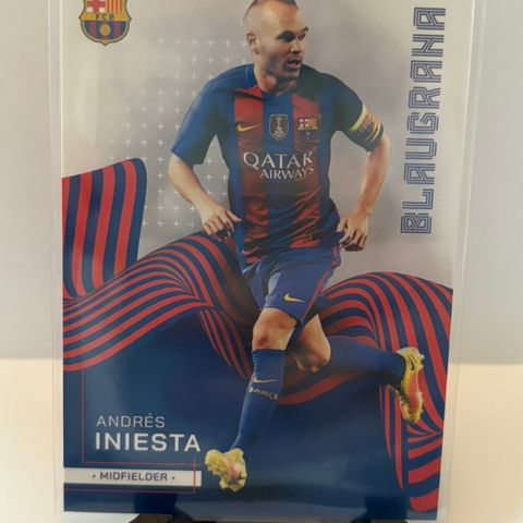 Andres Iniesta Fotballkort