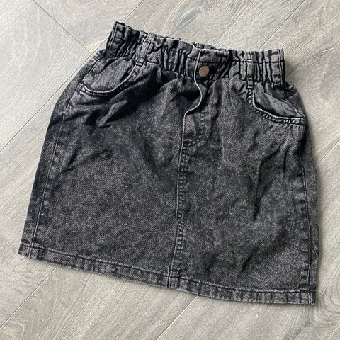 Denim skjørt str 152