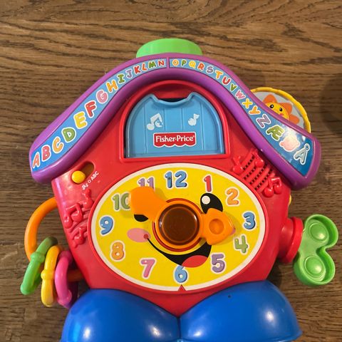 Fisher Price aktivitetsleder med musikk/språk (norsk)