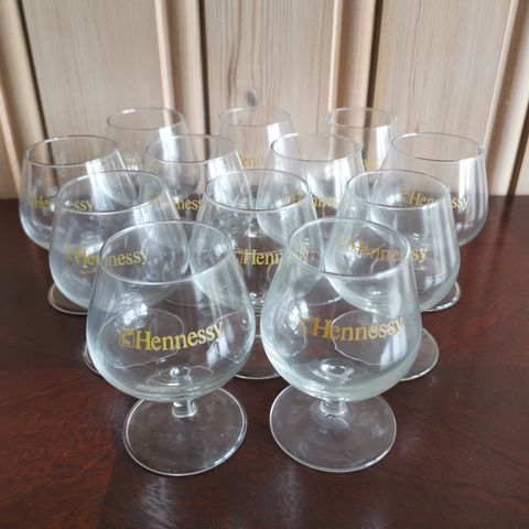 Hennessy cognac glass 12stk