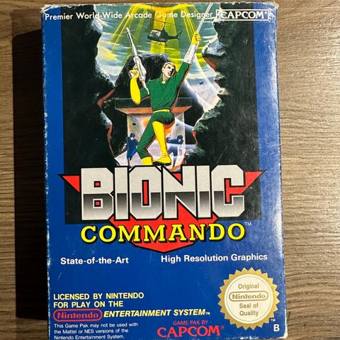 Bionic Commando Nintendo NES