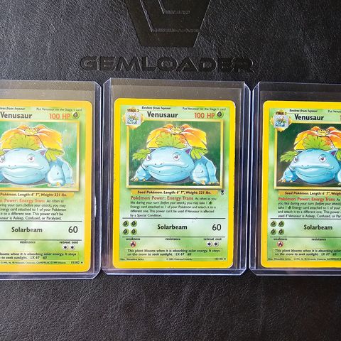 Venusaur fra base set /legendary collection