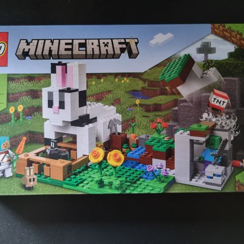 Minecraft lego 21181 The rabbit ranch