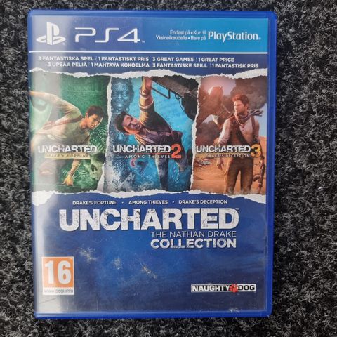 Uncharted the Nathan Drake Collection PS4/PS5