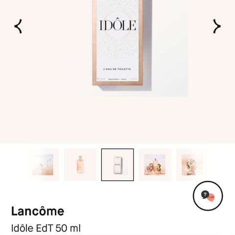 Lancome idole l’eau de tolkete