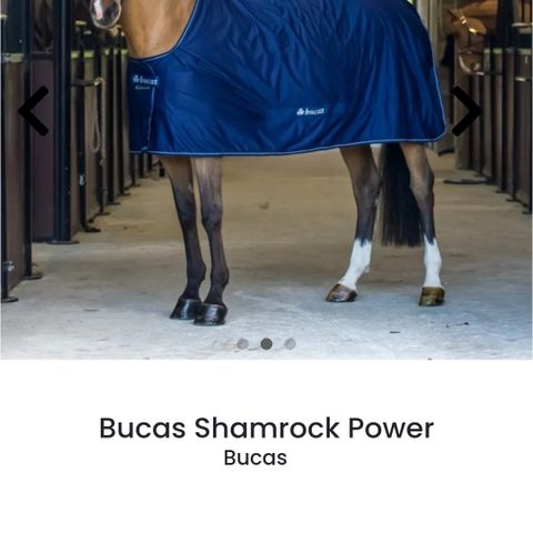 Bucas Shamrock Power 145cm stalldekken