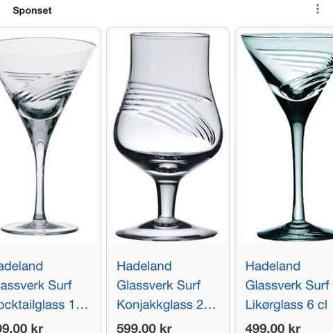 Flotte surf glass fra Hadeland