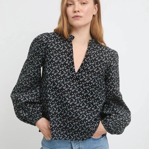 Ny Camilla Pihl Karro blouse, topp str.S