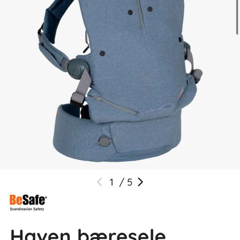 BeSafe Haven bæresele