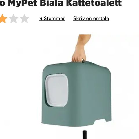 Mypet Biala Katte toalett