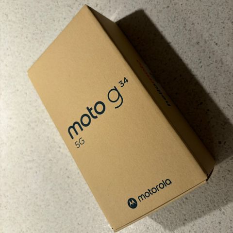 Ubrukt Moto G34 5G